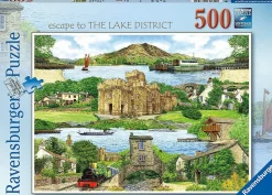 Ravensburger 500 Pieces* - Escape To The Lake District, 500 Piece Jigsaw Puzzle