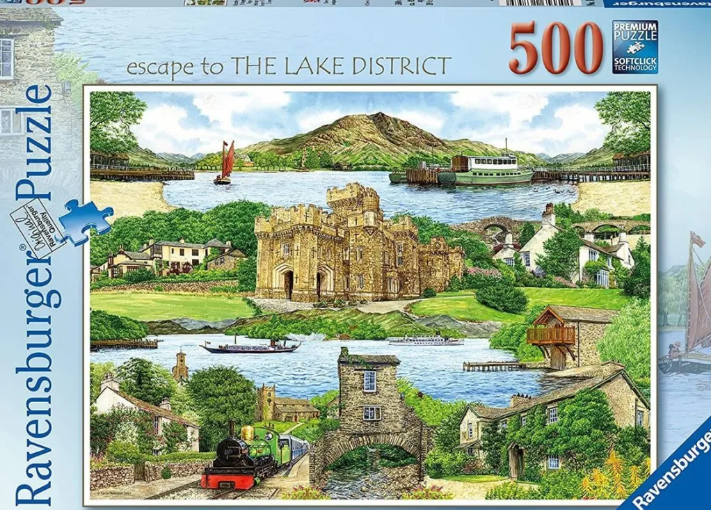 Ravensburger 500 Pieces* - Escape To The Lake District, 500 Piece Jigsaw Puzzle