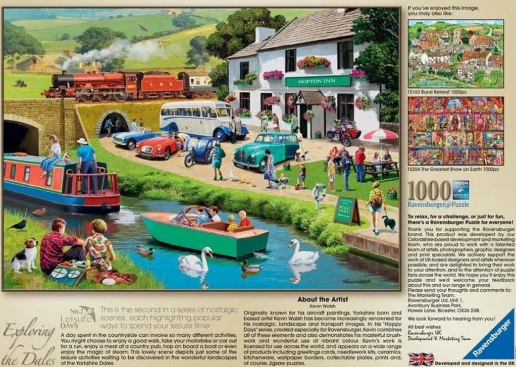 Ravensburger 1000 Pieces* - Exploring The Dales - 1000 Piece Jigsaw Puzzle