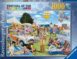 Ravensburger 1000 Pieces* - Festival Of The Flower Children - 1000 Piece Jigsaw Puzzle