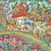 Ravensburger 1000 Pieces* - Floral Mushroom Houses - 1000 Piece Jigsaw Puzzle