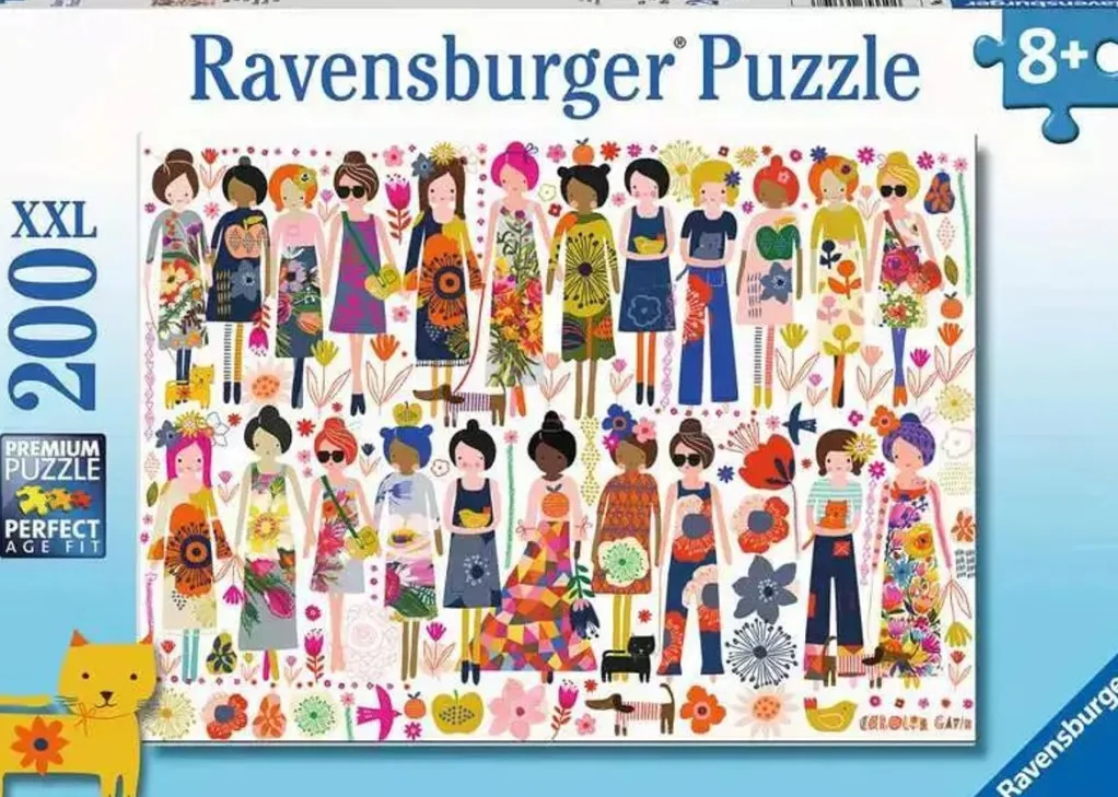 Ravensburger 300 Pieces & Under* - Flowers And Friends - 200Xxl Piece Jigsaw Puzzle