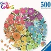 Ravensburger 500 Pieces* - Flowers Circular - 500 Piece Jigsaw Puzzle