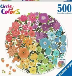 Ravensburger 500 Pieces* - Flowers Circular - 500 Piece Jigsaw Puzzle