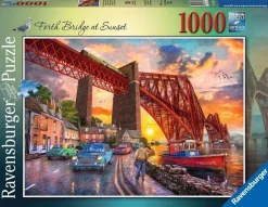 Ravensburger 1000 Pieces* - Forth Bridge At Sunset 1000 Piece Jigsaw Puzzle
