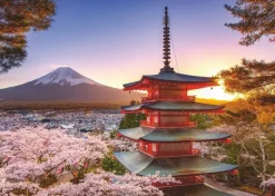 Ravensburger 1000 Pieces* - Fuji Cherry Blossom View - 1000 Piece Jigsaw Puzzle