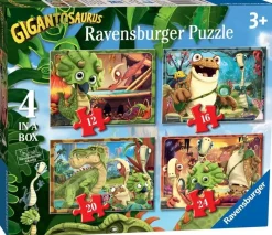 Ravensburger 100 Pieces & Under* - Gigantosaurus 4 In A Box Jigsaw Puzzle