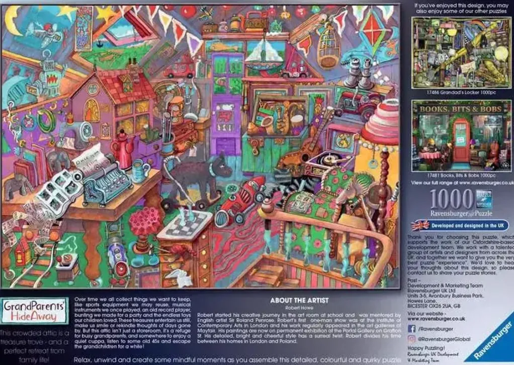 Ravensburger 1000 Pieces* - Grandparents Hideaway - 1000 Piece Jigsaw Puzzle