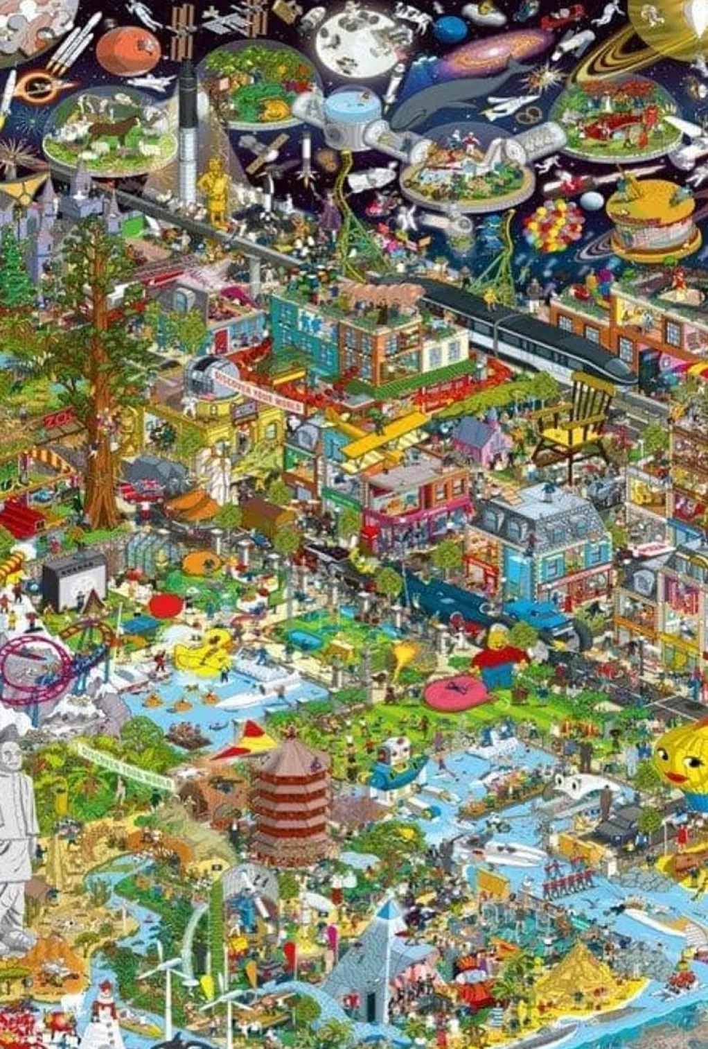 Ravensburger 2000 Pieces* - Guinness World Records - 2000 Piece Panorama Jigsaw Puzzle