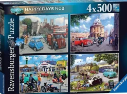 Ravensburger 500 Pieces* - Happy Days No 2 - Days Out 4 X 500 Piece Jigsaw Puzzle