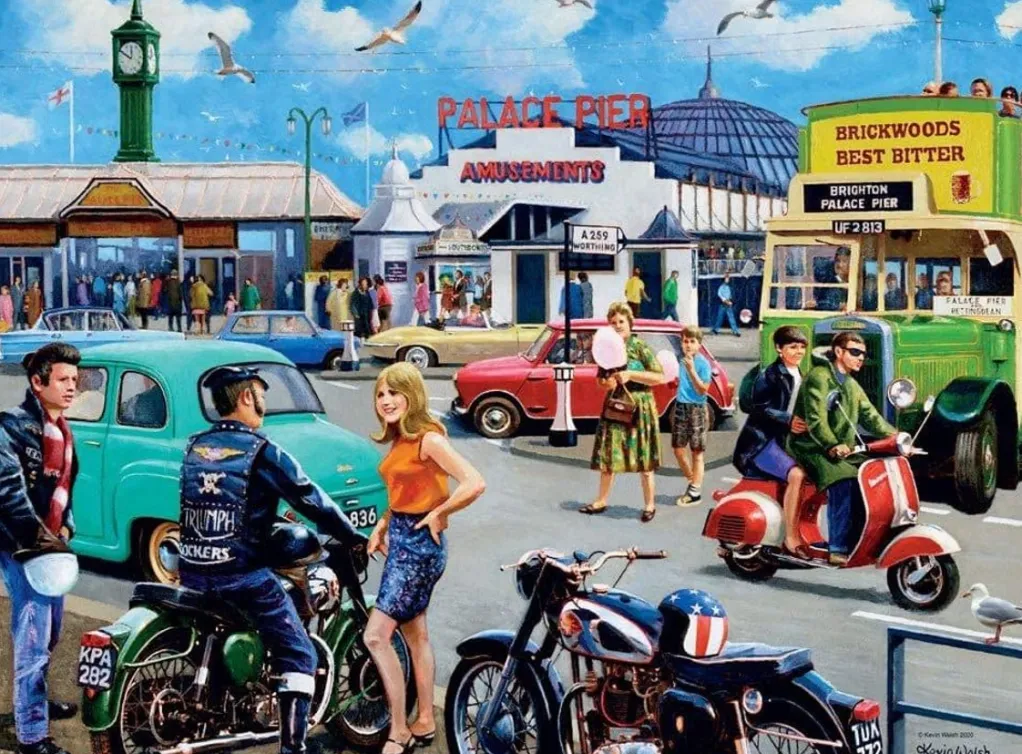 Ravensburger 500 Pieces* - Happy Days No 2 - Days Out 4 X 500 Piece Jigsaw Puzzle