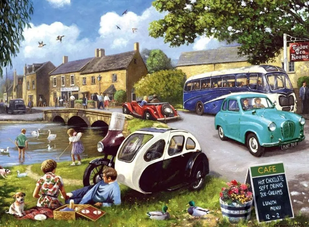 Ravensburger 500 Pieces* - Happy Days No 2 - Days Out 4 X 500 Piece Jigsaw Puzzle