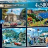 Ravensburger 500 Pieces* - Happy Days No 1- Look North 4 X 500 Piece Jigsaw Puzzle