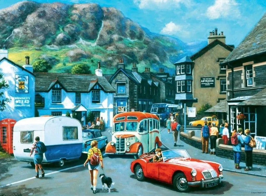 Ravensburger 500 Pieces* - Happy Days No 1- Look North 4 X 500 Piece Jigsaw Puzzle