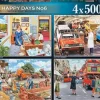 Ravensburger 500 Pieces* - Happy Days No 6 - Work Day Memories 4 X 500 Piece Jigsaw Puzzle