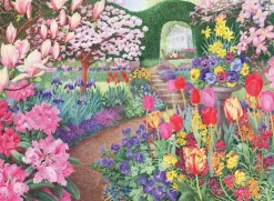 Ravensburger 500 Pieces* - Happy Days No 4 Glorious Gardens - 4 X 500 Piece Jigsaw Puzzle