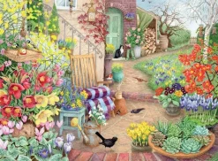 Ravensburger 500 Pieces* - Happy Days No 4 Glorious Gardens - 4 X 500 Piece Jigsaw Puzzle