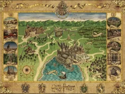Ravensburger 1500 Pieces* - Harry Potter Hogwart Map, 1500 Piece Jigsaw Puzzle