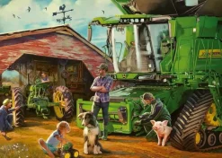 Ravensburger 1000 Pieces* - John Deere Then & Now - 1000 Piece Jigsaw Puzzle