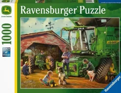 Ravensburger 1000 Pieces* - John Deere Then & Now - 1000 Piece Jigsaw Puzzle