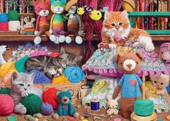 Ravensburger 1000 Pieces* - Knitty Kitty - 1000 Piece Jigsaw Puzzle