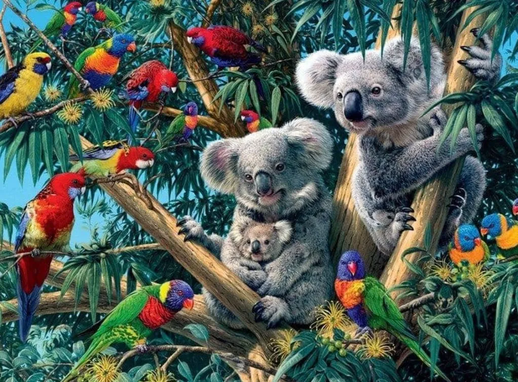 Ravensburger 500 Pieces* - Koalas In A Tree - 500 Piece Jigsaw Puzzle