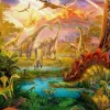 Ravensburger 1000 Pieces* - Land Of The Dinosaurs - 500 Piece Jigsaw Puzzle