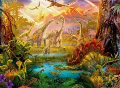 Ravensburger 1000 Pieces* - Land Of The Dinosaurs - 500 Piece Jigsaw Puzzle