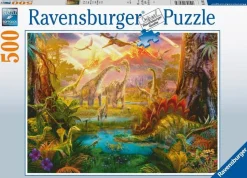 Ravensburger 1000 Pieces* - Land Of The Dinosaurs - 500 Piece Jigsaw Puzzle