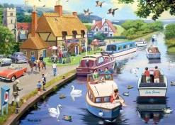 Ravensburger 1000 Pieces* - Leisure Days No 7 Evening On The River - 1000 Piece Jigsaw Puzzle