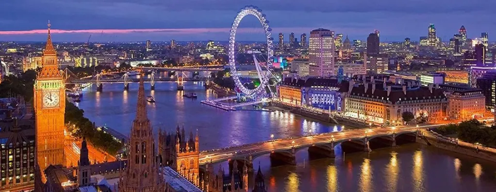 Ravensburger 1000 Pieces* - London At Night - 1000 Piece Jigsaw Puzzle Panoramic
