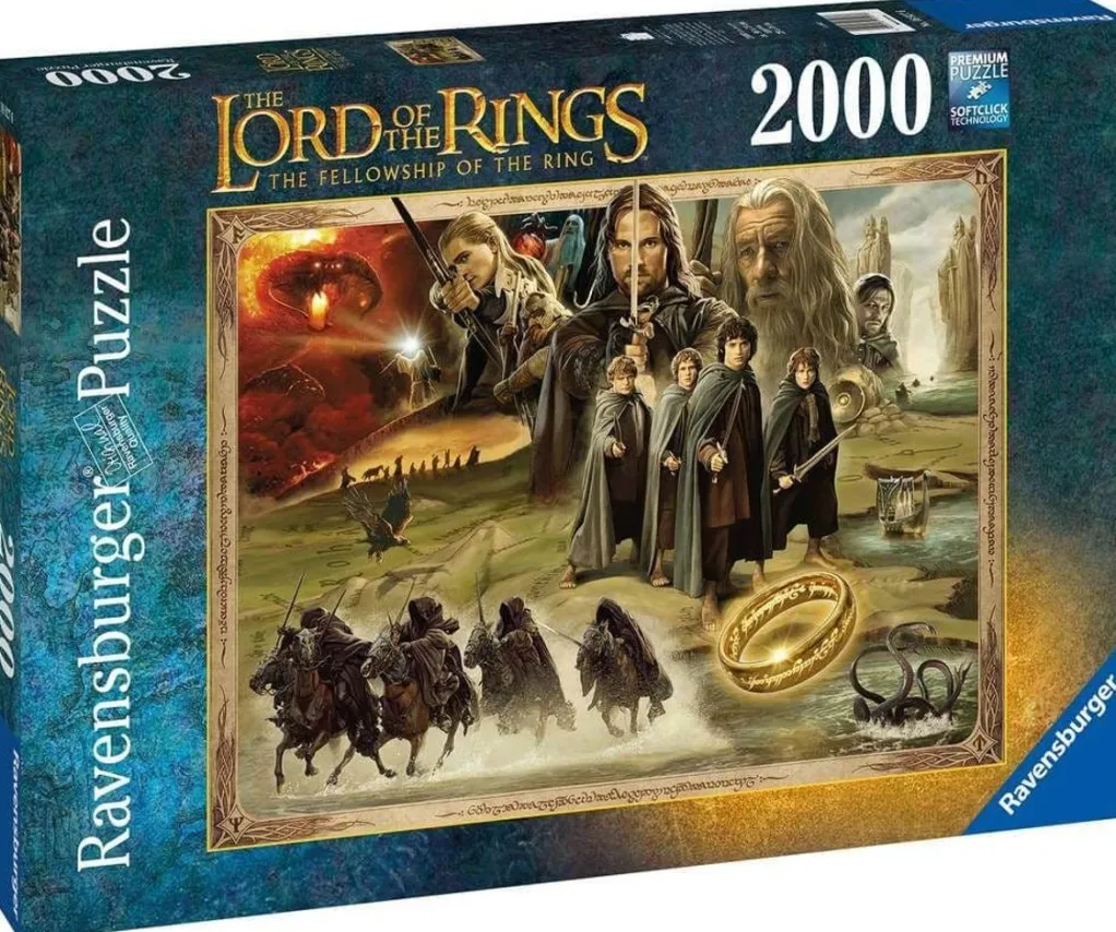 Ravensburger 2000 Pieces* - Lord Of The Rings, The Fellowship Of The Ring - 2000 Piece Jigsaw Puzzle