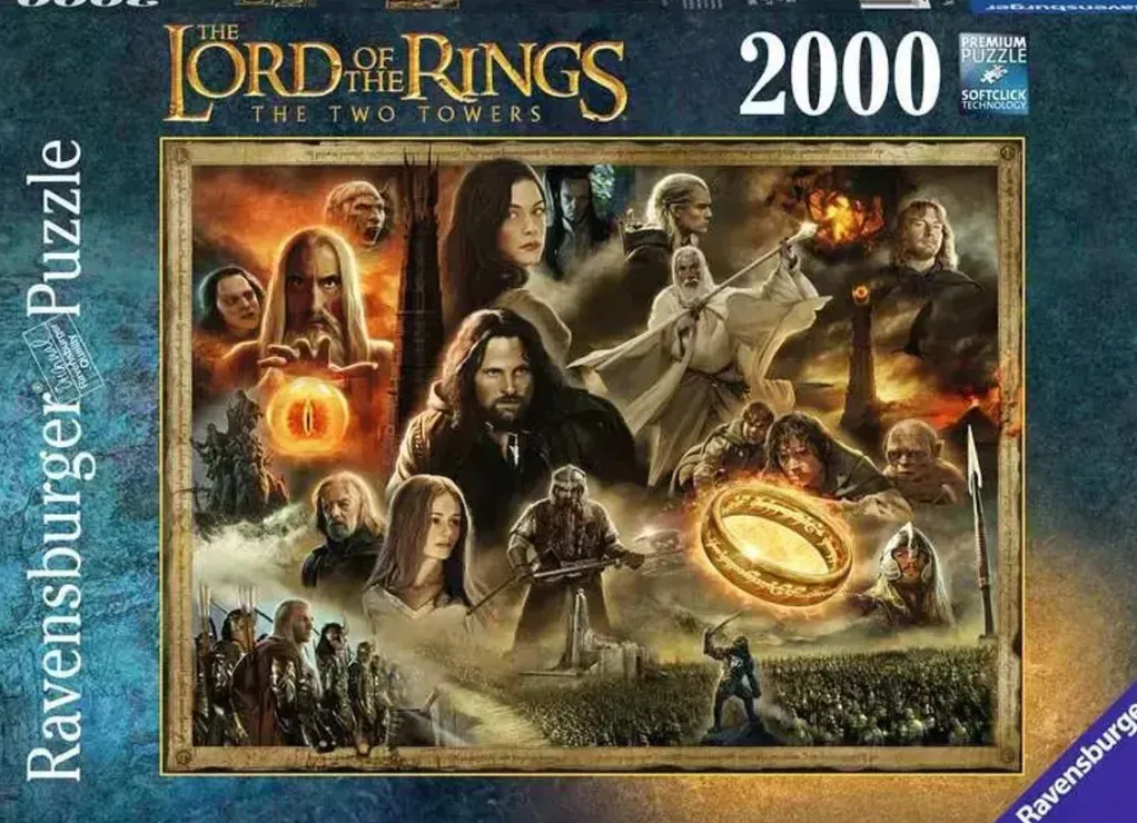 Ravensburger 2000 Pieces* - Lord Of The Rings, The Two Towers - 2000 Piece Jigsaw Puzzle