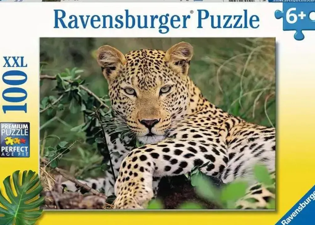 Ravensburger 100 Pieces & Under* - Lounging Leopard - 100Xxl Piece Jigsaw Puzzle