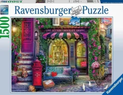 Ravensburger 1500 Pieces* - Love Letters Chocolate Shop - 1500 Piece Jigsaw Puzzle