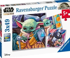 Ravensburger 100 Pieces & Under* - Mandalorian - 3 X 49 Piece Jigsaw Puzzle