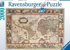 Ravensburger 2000 Pieces* - Map Of The World From 1650 - 2000 Piece Jigsaw Puzzle