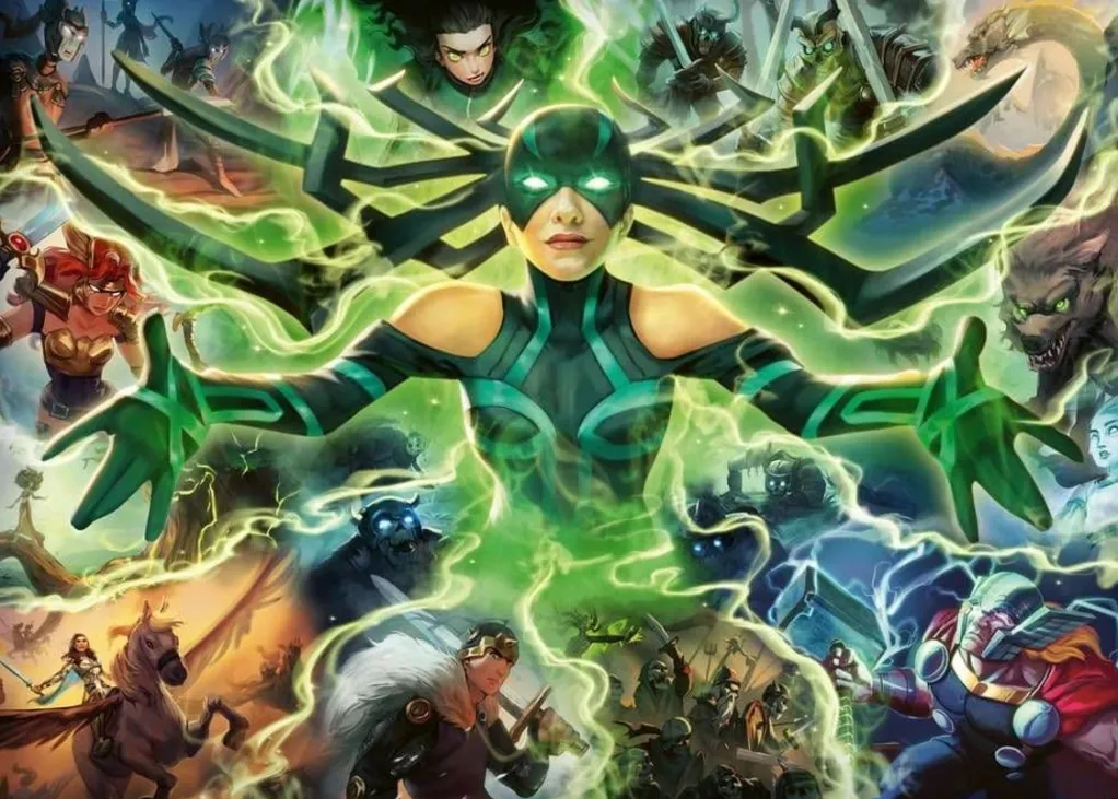 Ravensburger 1000 Pieces* - Marvel Villainous - Hela - 1000 Piece Jigsaw Puzzle