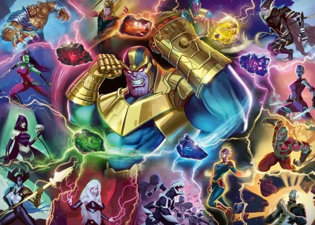 Ravensburger 1000 Pieces* - Marvel Villainous - Thanos - 1000 Piece Jigsaw Puzzle
