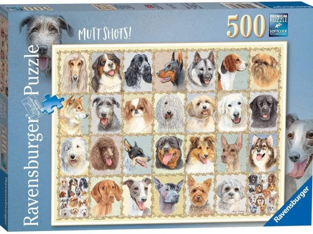 Ravensburger 500 Pieces* - Mutt Shots! - 500 Piece Jigsaw Puzzle