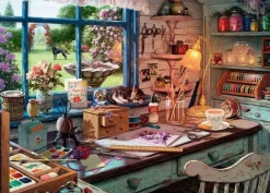 Ravensburger 1000 Pieces* - My Haven No 1 - The Craft Shed -1000 Piece Jigsaw Puzzle