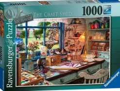 Ravensburger 1000 Pieces* - My Haven No 1 - The Craft Shed -1000 Piece Jigsaw Puzzle