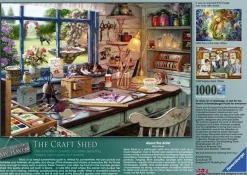 Ravensburger 1000 Pieces* - My Haven No 1 - The Craft Shed -1000 Piece Jigsaw Puzzle