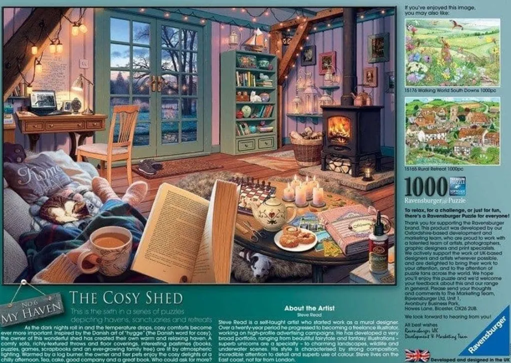 Ravensburger 1000 Pieces* - My Haven No 6 - The Cosy Shed - 1000 Piece Jigsaw Puzzle