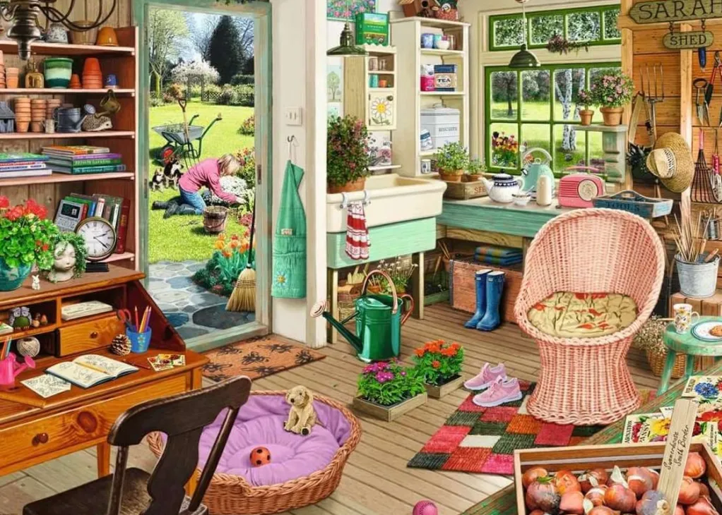Ravensburger 1000 Pieces* - My Haven No 8 - The Garden Shed 1000 Piece Jigsaw Puzzle
