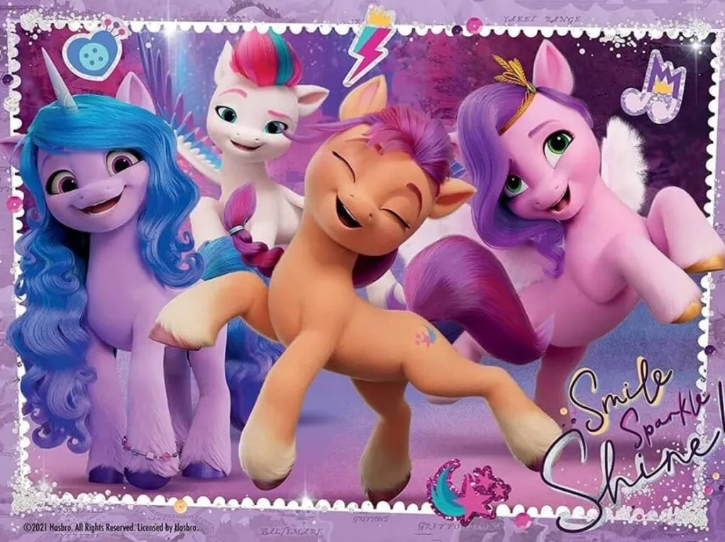 Ravensburger 100 Pieces & Under* - My Little Pony The Movie 2 - 4 In A Box Jigsaw Puzzle