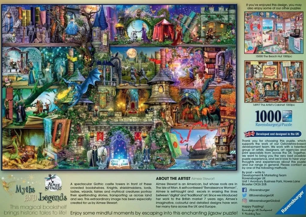 Ravensburger 1000 Pieces* - Myths & Legends - 1000 Piece Jigsaw Puzzle