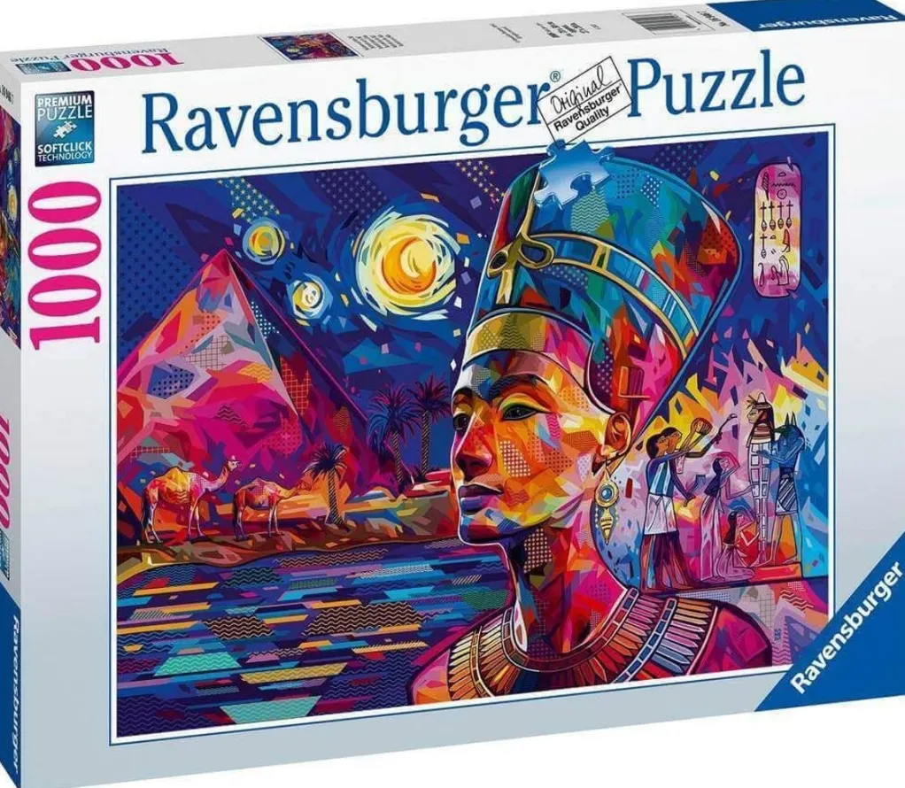 Ravensburger 1000 Pieces* - Nefertiti On The Nile - 1000 Piece Jigsaw Puzzle