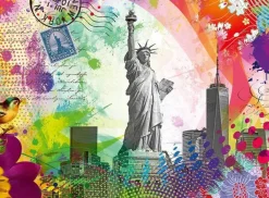 Ravensburger 500 Pieces* - New York Postcard - 500 Piece Jigsaw Puzzle