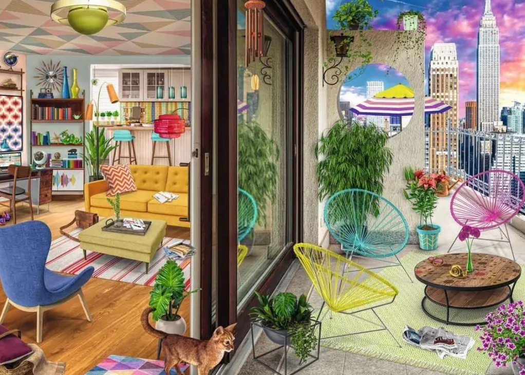 Ravensburger 1000 Pieces* - Nyc Apartment Vision 1000 Piece Jigsaw Puzzle